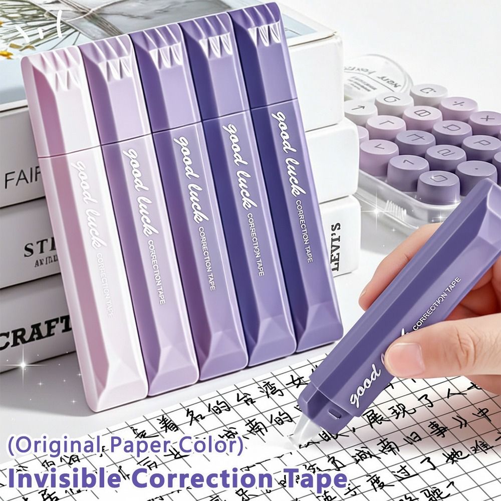 Correction Tape Roller - 5 Stück/Set Farbkorrekturband in Stiftform, unsichtbarer