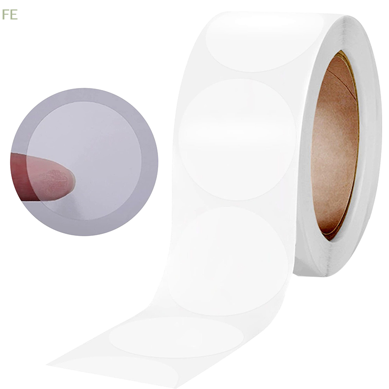 Sticker Label Roll - 500 Stück/Rolle Runde Transparente Aufkleber Versiegelungs-Etiketten