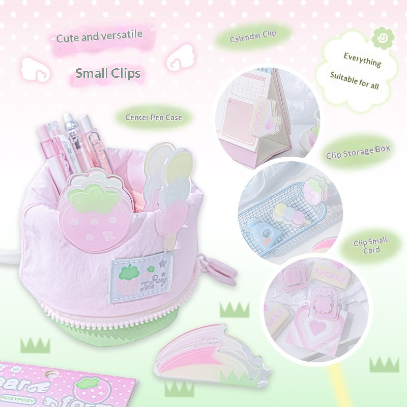 RosyPosy Klare Acryl-Clips Nie – Binder Clip Assorted Bewertung und Preis