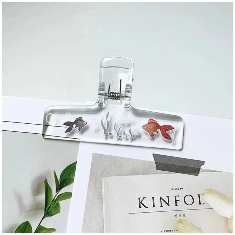 1 Stück transparente goldene F – Binder Clip Assorted Bewertung und Preis