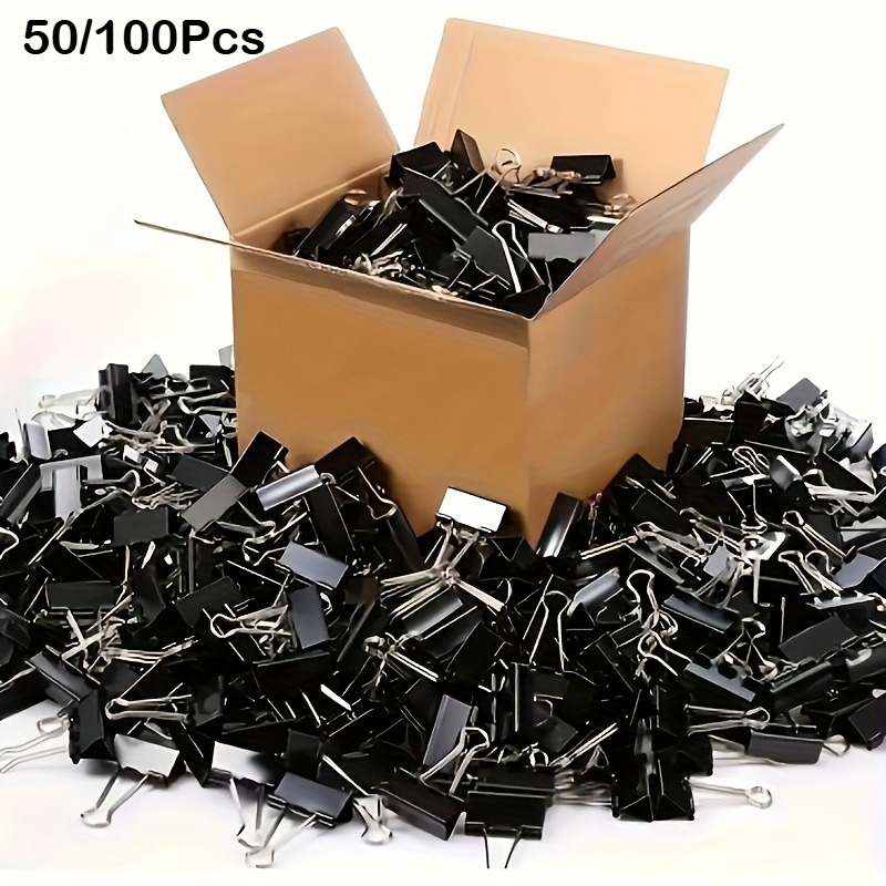Farbige und schwarze Binder-Cl – Binder Clip Assorted Bewertung und Preis