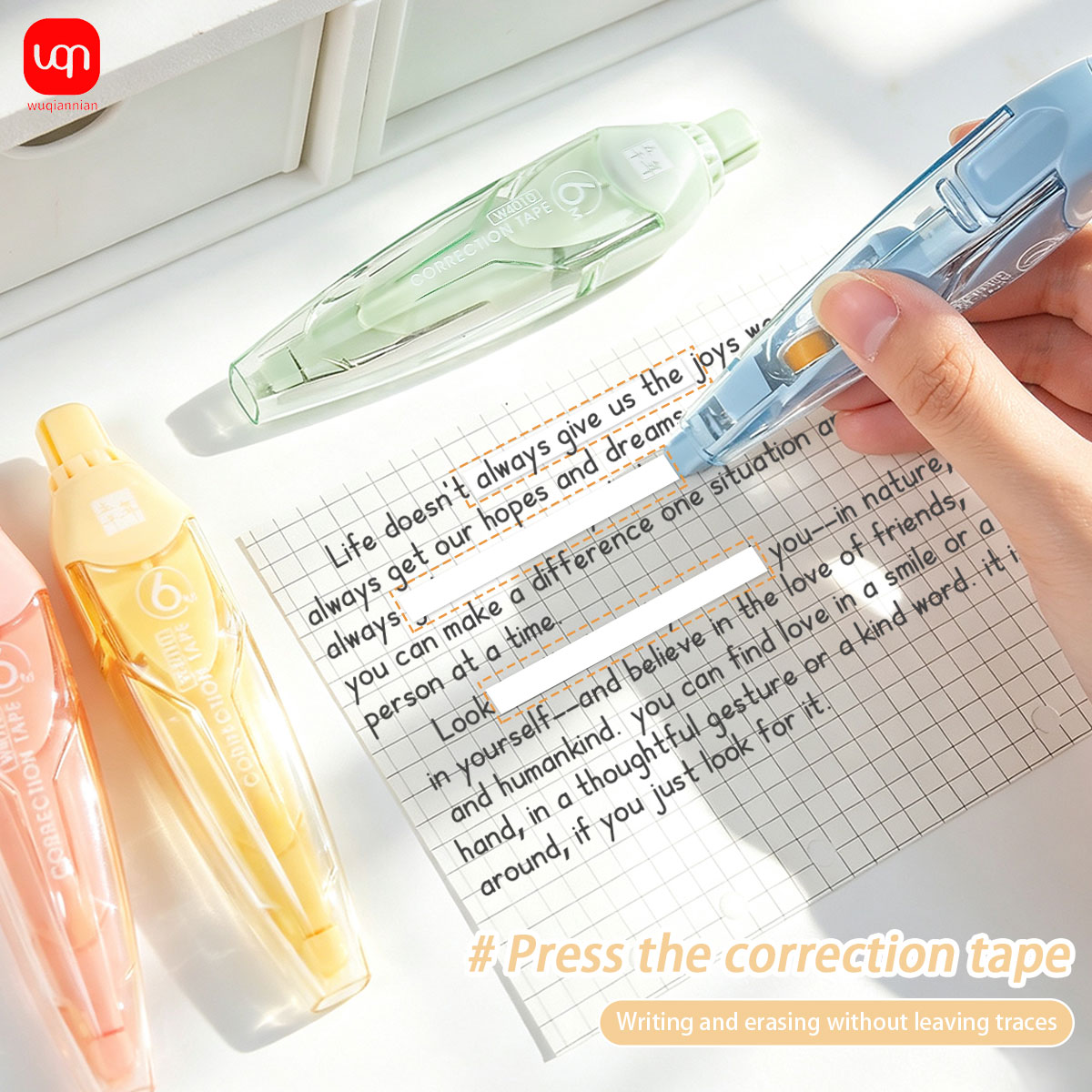 6 m Korrekturstift mit Druckkn – Correction Tape Roller Bewertung und Preis